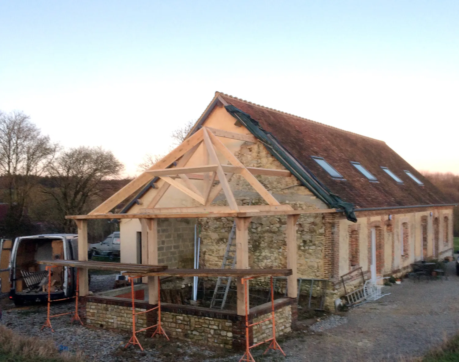 Garage en bois NOGENT LE ROTROU