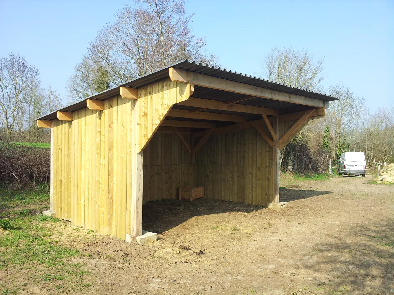 extension bois entreprise couverture