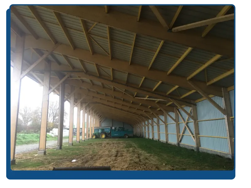 garage en bois structure bois