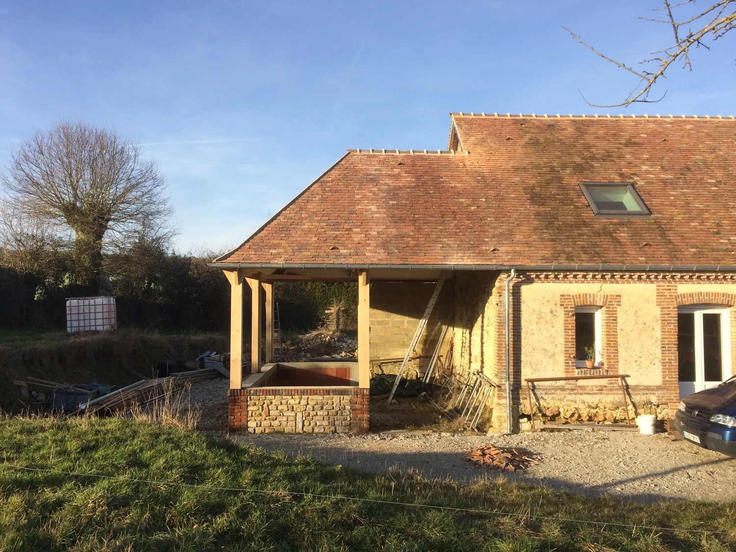 garage en bois verneuil sur avre