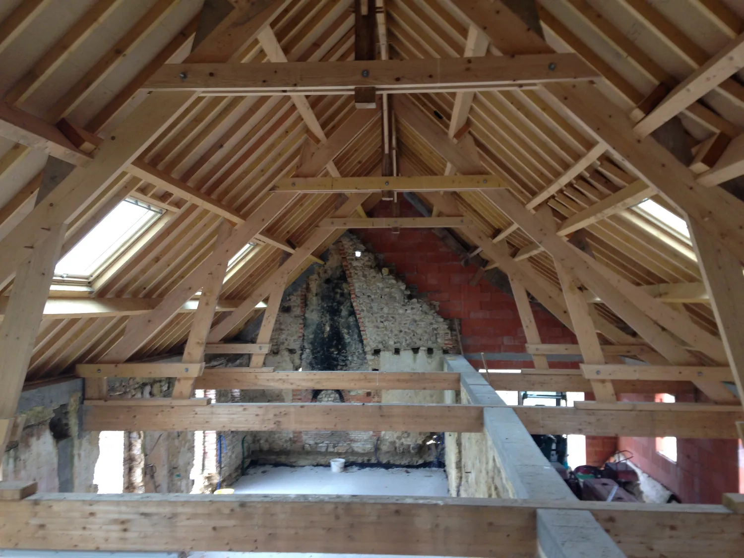 verneuil sur avre garage en bois
